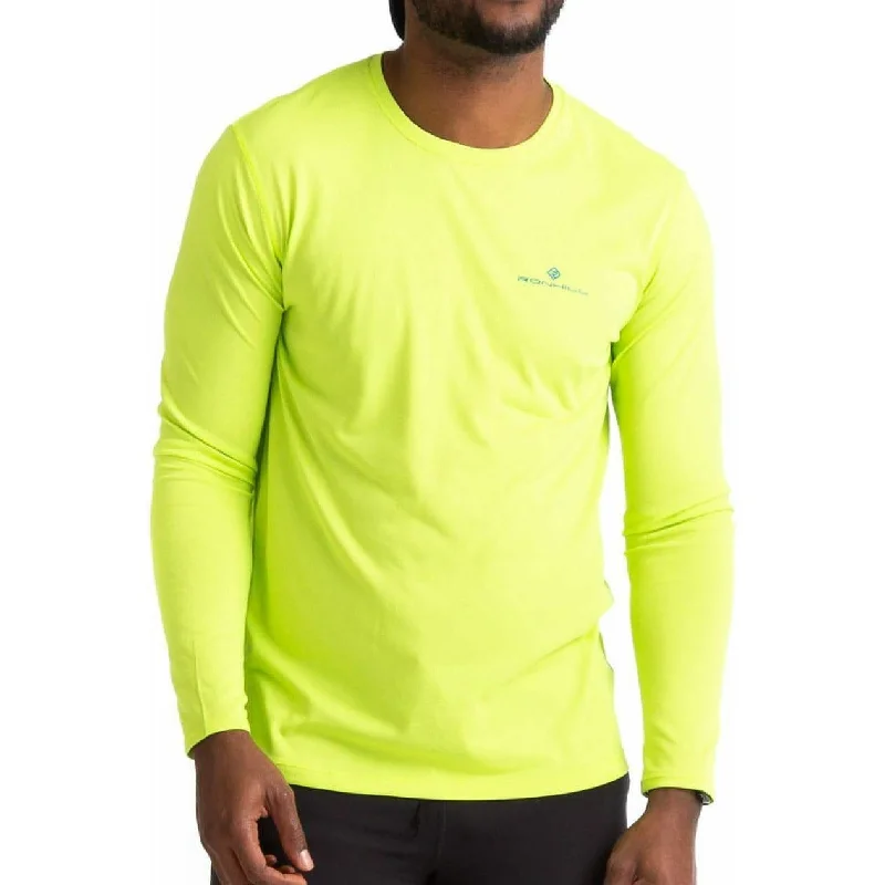 Women's Outdoor Long Sleeve T-shirt -Ronhill Core Long Sleeve Mens Running Top - Green Women's Outdoor Long Sleeve T-shirt -Ronhill Core Long Sleeve Mens Running Top - Green