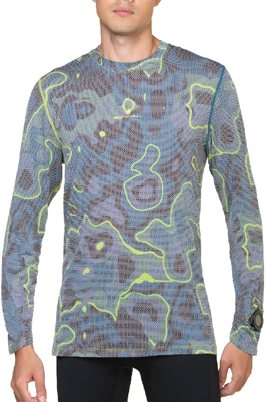 Women's Cozy Cotton Long Sleeve T-shirt for Fall -Ronhill Tech Golden Hour Long Sleeve Mens Running Top - Blue Women's Cozy Cotton Long Sleeve T-shirt for Fall -Ronhill Tech Golden Hour Long Sleeve Mens Running Top - Blue