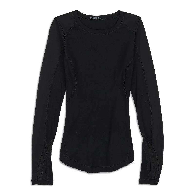 Women's Long Sleeve T-shirt for Active Days -Run Reflect Long Sleeve Shirt - Resale