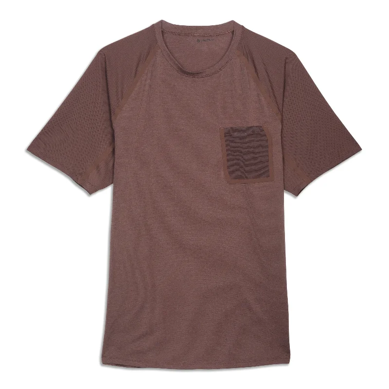 Women's Soft Long Sleeve T-shirt with Rounded Neckline -Run Swiftly Tech Long Sleeve Shirt - Resale