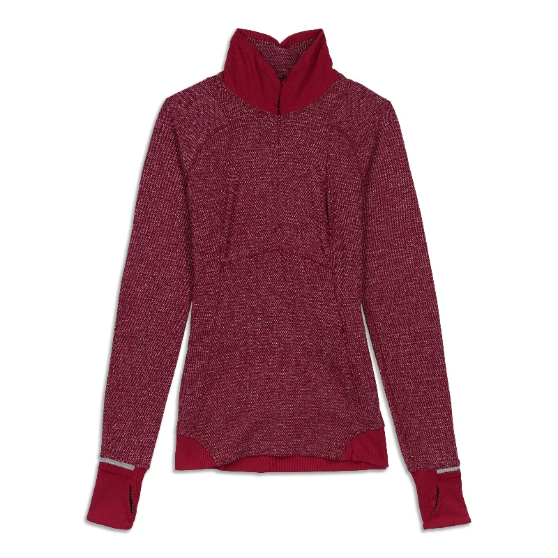 Women's High-quality Long Sleeve T-shirt -Runderful Half Zip Long Sleeve Shirt - Resale Women's High-quality Long Sleeve T-shirt -Runderful Half Zip Long Sleeve Shirt - Resale
