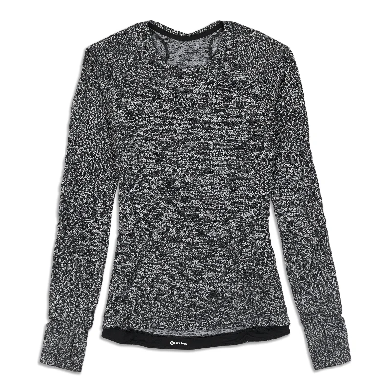 Women's Long Sleeve T-shirt for Winter -Runderful Long Sleeve Shirt - Resale