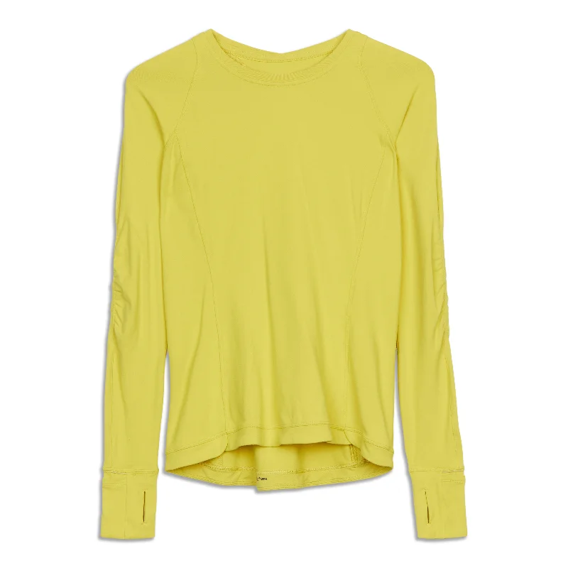 Women's Lightweight T-shirt with Long Sleeves -Runderful Long Sleeve Shirt - Resale