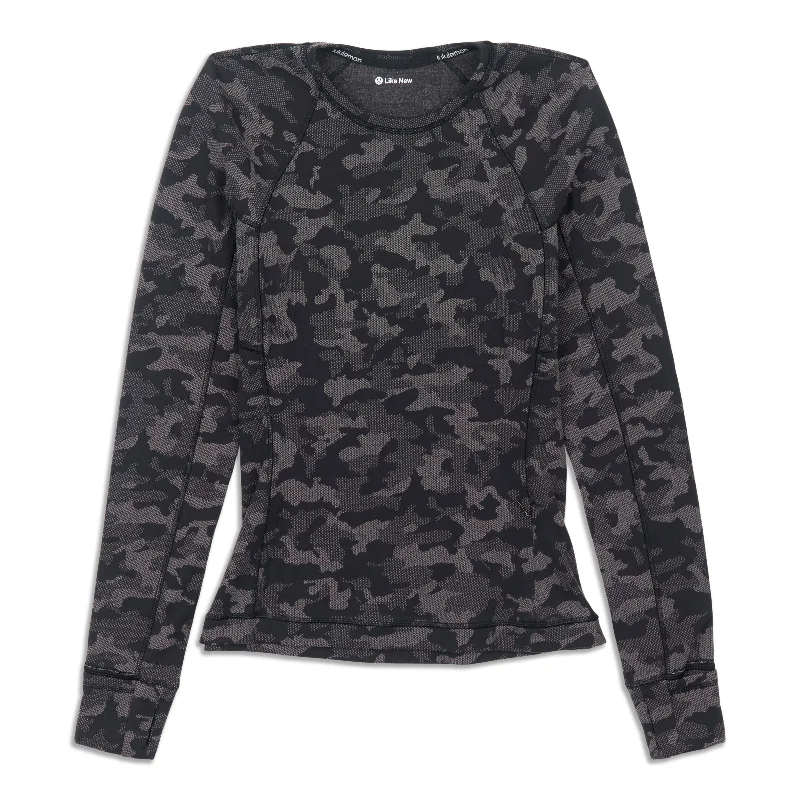 Women's V-neck Long Sleeve T-shirt -Runderful Long Sleeve Shirt - Resale