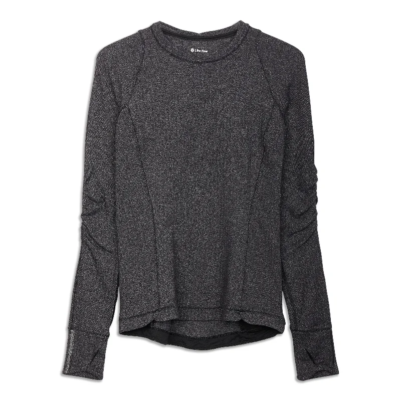 Women's Printed Long Sleeve Shirt -Runderful Long Sleeve Shirt - Resale