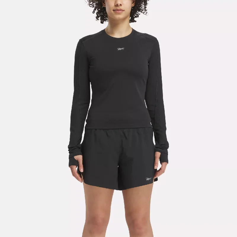 Women's Cozy Fit Long Sleeve T-shirt for Fall -Running Long Sleeve Layer