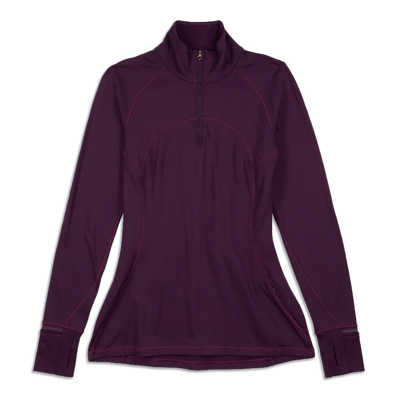 Women's Long Sleeve Shirt for Work -Rush Hour Zip Long Sleeve Shirt - Resale