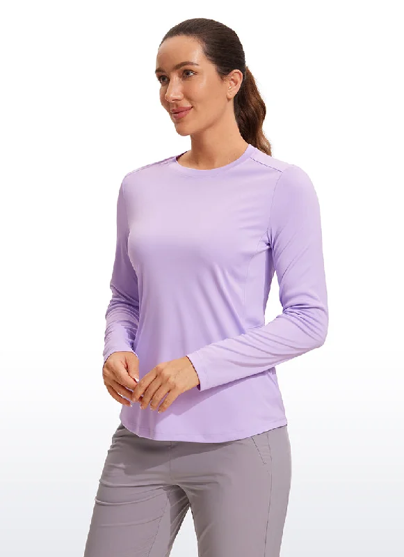 Women's Soft and Stretchy Long Sleeve T-shirt for Day Wear -UPF 50+ Sun Protection Long Sleeve Women's Soft and Stretchy Long Sleeve T-shirt for Day Wear -UPF 50+ Sun Protection Long Sleeve