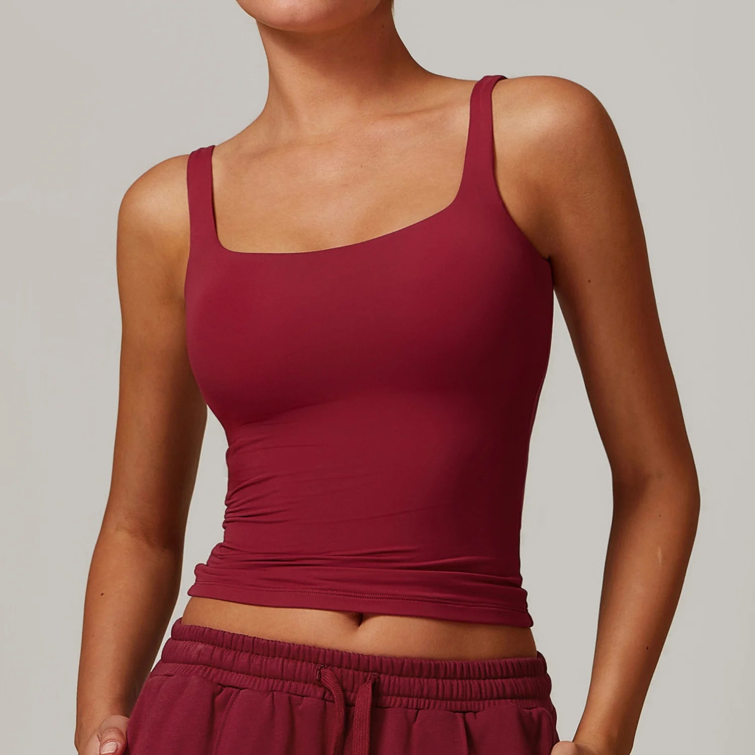 Women's Soft Camisoles with Spaghetti Straps -SPARK Yoga Tank Top ZC8933