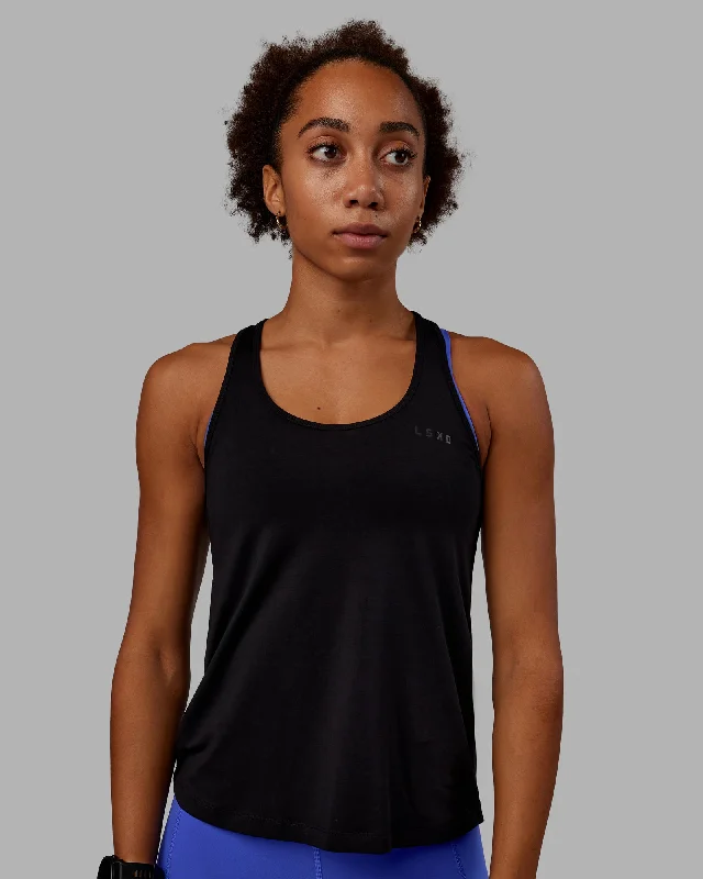 Women's Tank Tops for Casual Style -Static PimaFLX-Lite Tank - Black