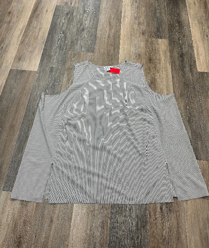 Women's Tank Tops with Print -Striped Pattern Athletic Tank Top Athleta, Size 3x