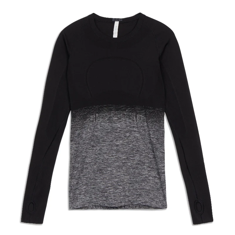 Women's Casual Long Sleeve Shirt for All-Season Wear -Swiftly Speed Long Sleeve Shirt - Resale Women's Casual Long Sleeve Shirt for All-Season Wear -Swiftly Speed Long Sleeve Shirt - Resale