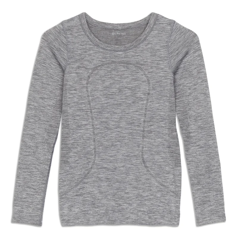 Women's Light Long Sleeve T-shirt for All-day Wear -Swiftly Tech Long Sleeve Shirt - Resale Women's Light Long Sleeve T-shirt for All-day Wear -Swiftly Tech Long Sleeve Shirt - Resale