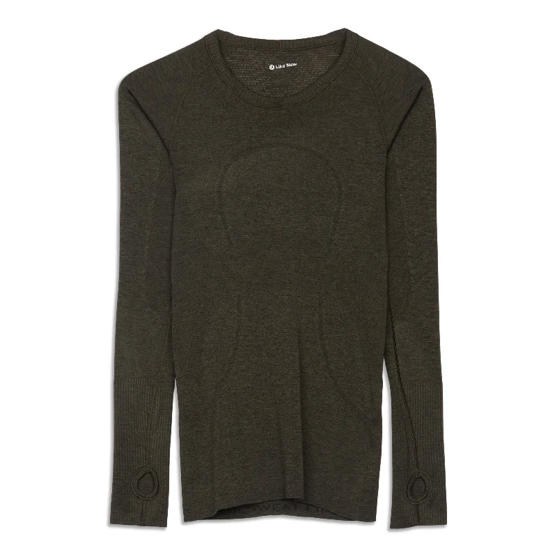Women's Elegant and Stylish Long Sleeve T-shirt -Swiftly Tech Long Sleeve Shirt - Resale Women's Elegant and Stylish Long Sleeve T-shirt -Swiftly Tech Long Sleeve Shirt - Resale