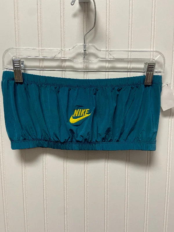 Women's Casual Camis for Everyday Looks -Teal Athletic Tank Top Nike, Size 1x