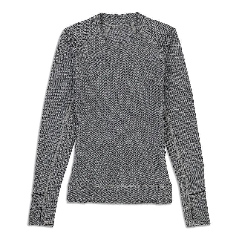 Women's Fall Long Sleeve T-shirt -Think Fast Long Sleeve Shirt - Resale
