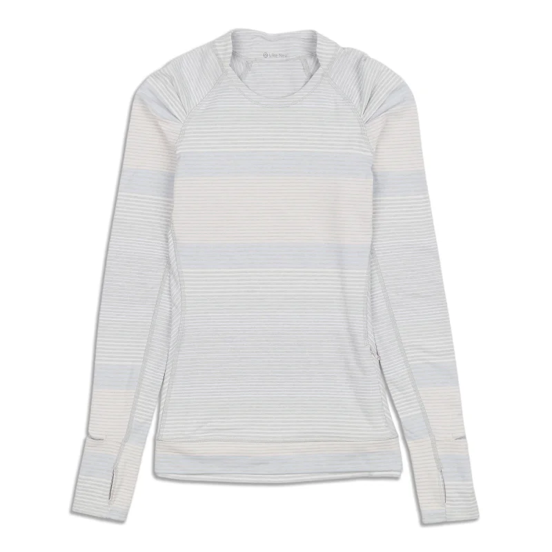 Women's Zip-up Long Sleeve T-shirt -Think Fast Long Sleeve Shirt - Resale