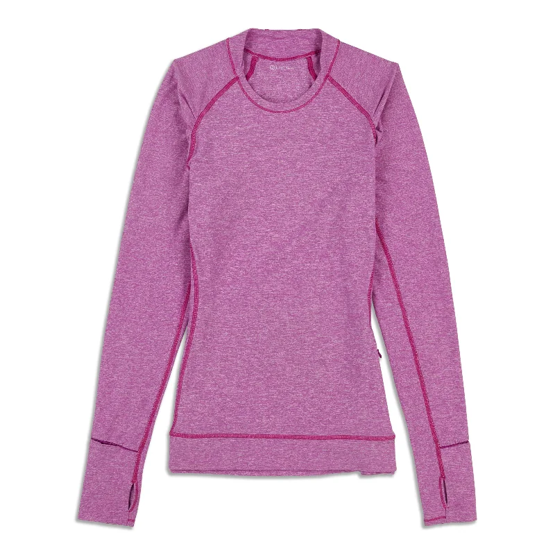Women's Long Sleeve T-shirt for Lounge -Think Fast Long Sleeve Shirt - Resale