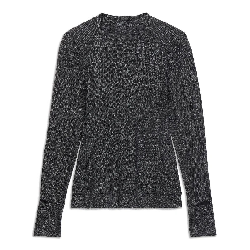 Women's Flowy Long Sleeve T-shirt -Think Fast Long Sleeve Shirt - Resale