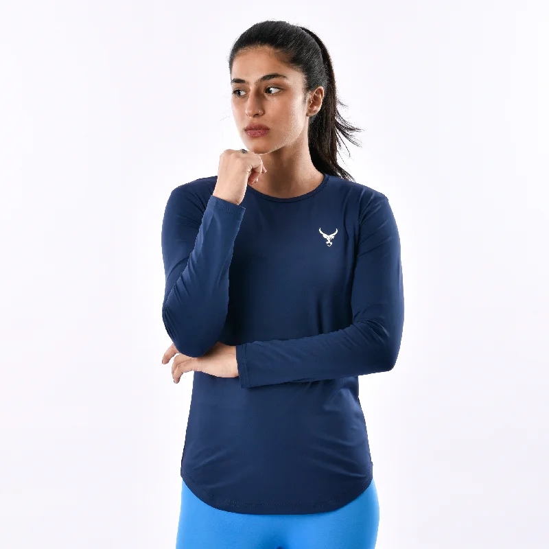 Women's Fall Long Sleeve T-shirt -Timeless Long Sleeve Top