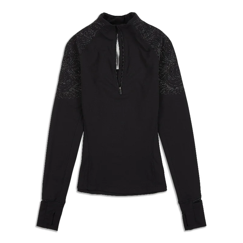 Women's Long Sleeve T-shirt for Everyday Casual -Toasty Tech Zip Long Sleeve Shirt - Resale Women's Long Sleeve T-shirt for Everyday Casual -Toasty Tech Zip Long Sleeve Shirt - Resale