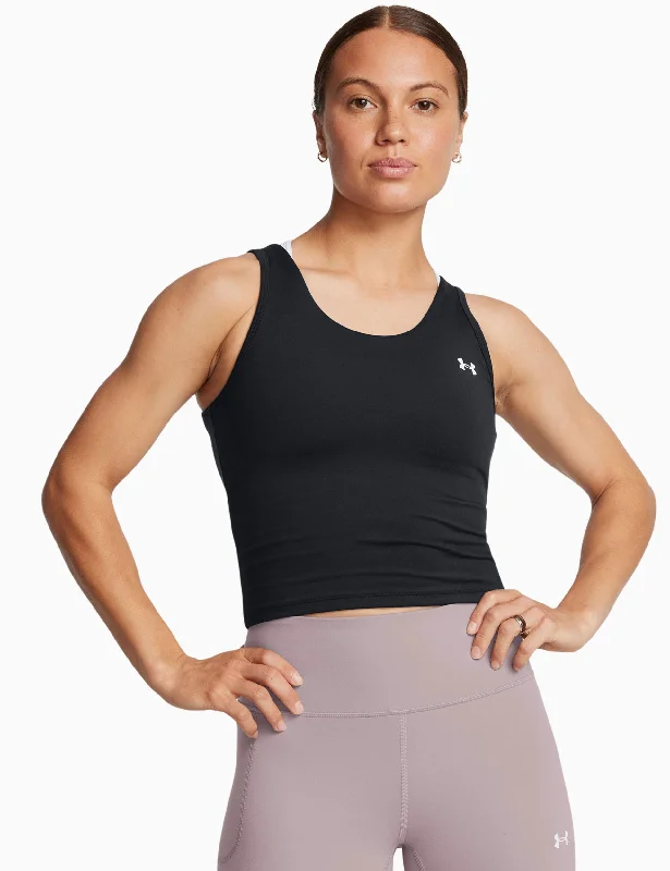 Women's Tank Tops for Comfort and Style -Motion Tank - Black/White