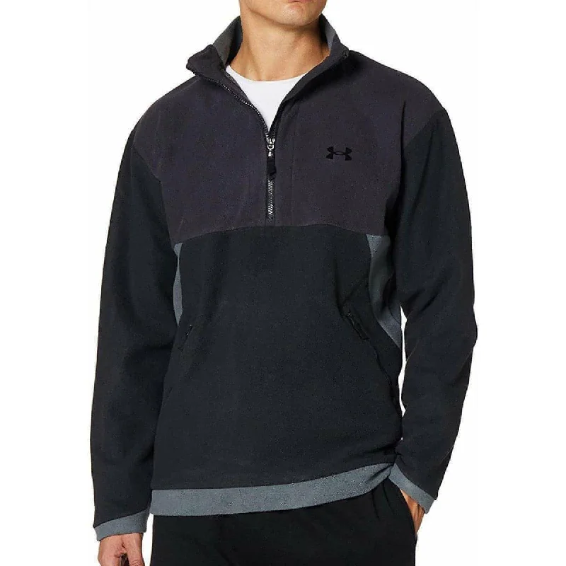 Women's Simple Long Sleeve Tee -Under Armour Recover Half Zip Long Sleeve Running Top - Black Women's Simple Long Sleeve Tee -Under Armour Recover Half Zip Long Sleeve Running Top - Black