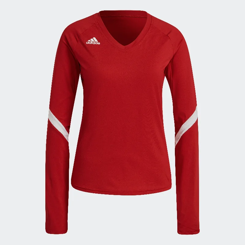 Women's Cozy Long Sleeve T-shirt with Print -Women's adidas Quickset Long Sleeve Jersey