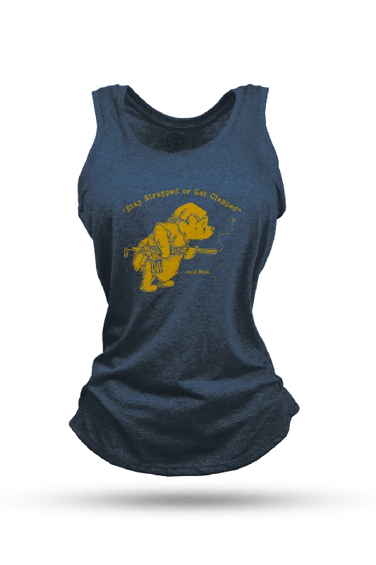 Women's Tank Tops for Fitness and Fun -Women's Racerback Tank - Pooh Bear