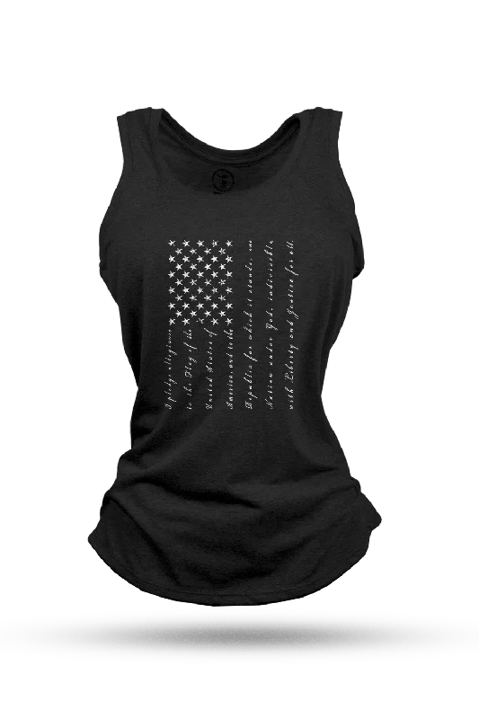 Women's Stylish Tank Tops with Simple Cuts -Women's Racerback Tank - The Pledge