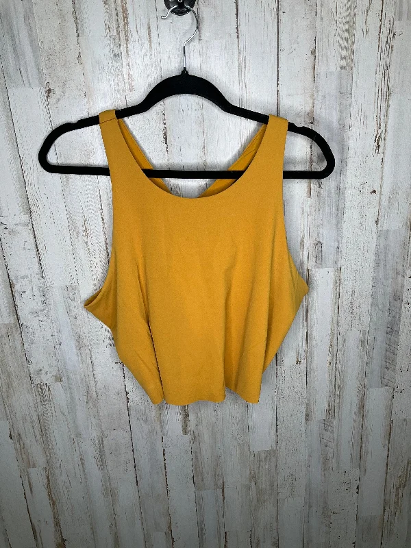 Women's Layering Camisoles with Slim Fit -Yellow Athletic Tank Top Nike Apparel, Size 2x Women's Layering Camisoles with Slim Fit -Yellow Athletic Tank Top Nike Apparel, Size 2x