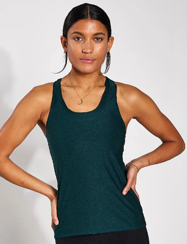 Women's Layering Camisoles with Slim Fit -Vitality Tank - Rainforest