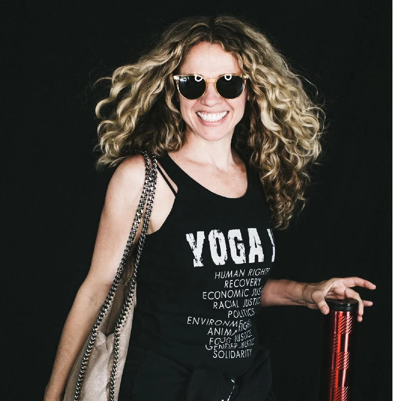 Women's Camis for Stylish Layering -YOGA IS TANK TOP & T-SHIRT