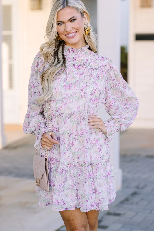 Doll Dress for Dolls with Ribbon Detail -All About You Sage Green Ditsy Floral Babydoll Dress