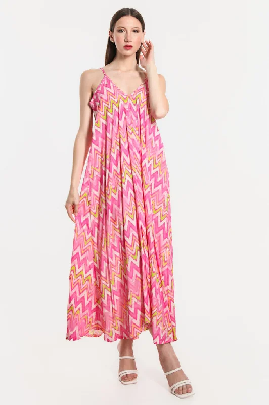 Slip Dress with Built-in Bra -Simple Satin Slip Dress -River Zigzag Viscose Slip Dress (DT111Z) Slip Dress with Built-in Bra -Simple Satin Slip Dress -River Zigzag Viscose Slip Dress (DT111Z)