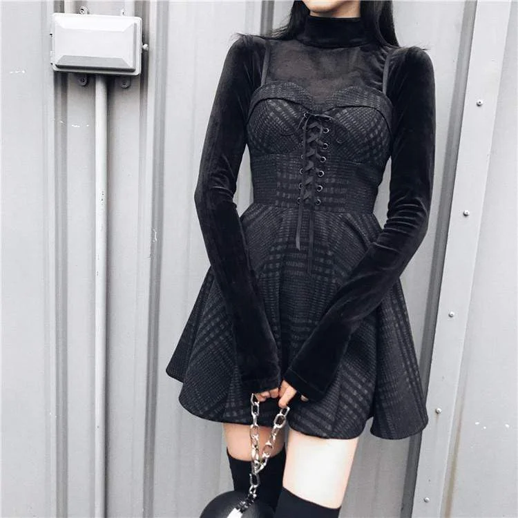 Slip Dress with Chiffon Overlay -Green Satin Slip Dress -Women's Gothic Strappy Plaid Slip Dresses Slip Dress with Chiffon Overlay -Green Satin Slip Dress -Women's Gothic Strappy Plaid Slip Dresses