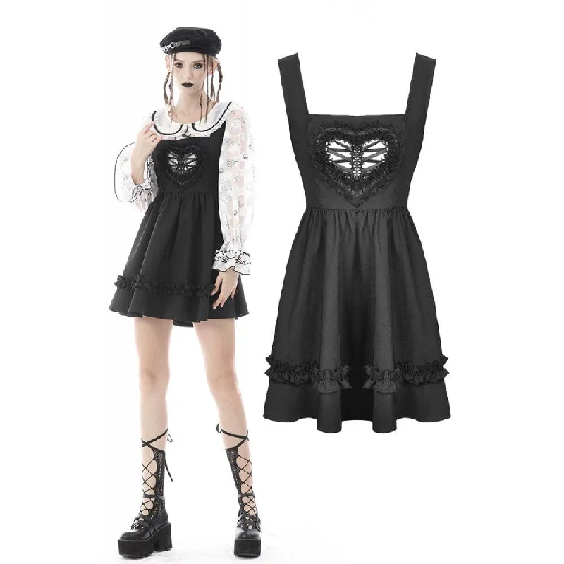 Slip Dress with Floral Print -Women's Silk Satin Slip Dress -Women's Punk Heart Cutout Ruffled Slip Dress Slip Dress with Floral Print -Women's Silk Satin Slip Dress -Women's Punk Heart Cutout Ruffled Slip Dress