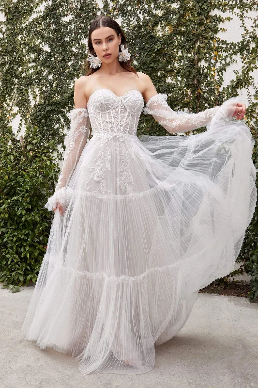 Wedding Dresses with Sparkles for Radiant Glow -Andrea and Leo A1037W