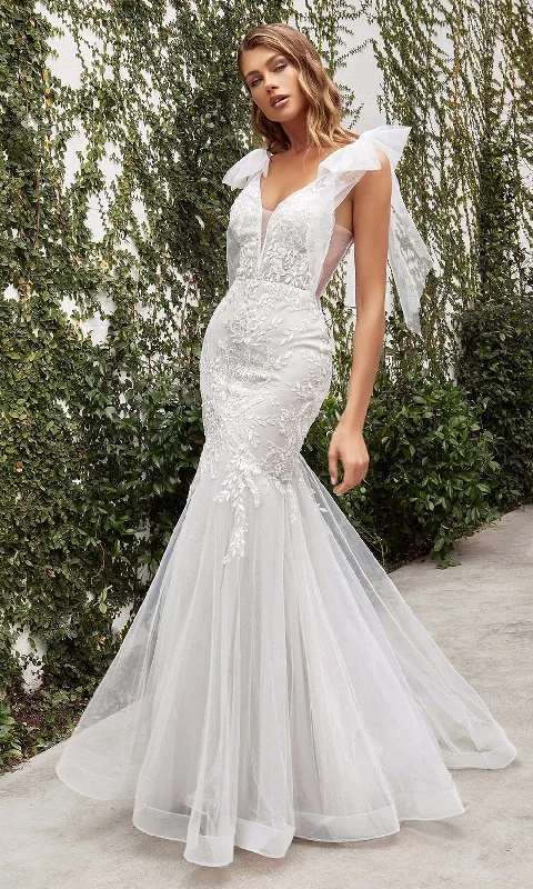 Lace and Tulle Wedding Dresses for Fairytale Vibes -Andrea and Leo A1039W