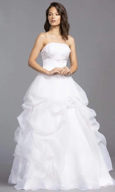 Simple Wedding Dresses for Understated Style -Aspeed Bridal LH039