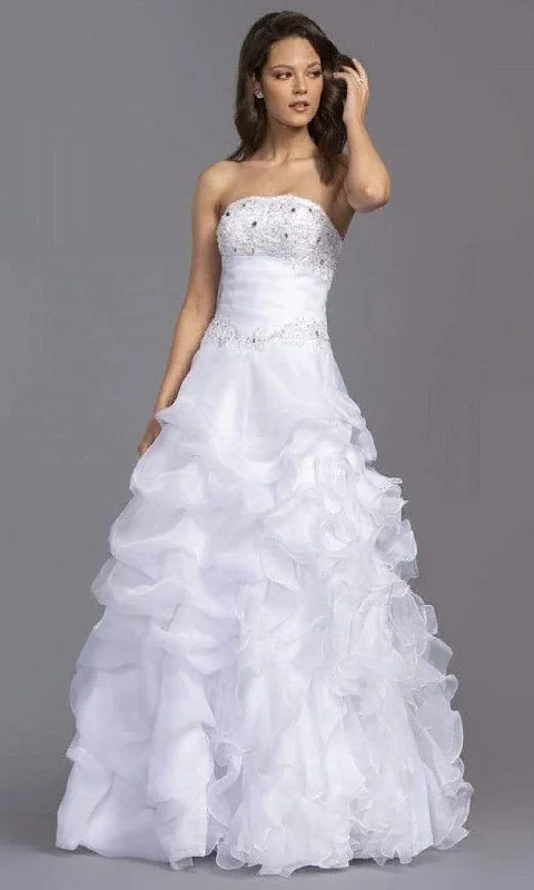 Illusion Wedding Dresses with Lace for Subtle Glamour -Aspeed Bridal LH040