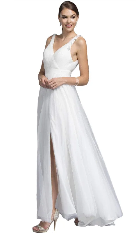 Elegant Silk Wedding Dresses for Timeless Style -Aspeed Design L2016