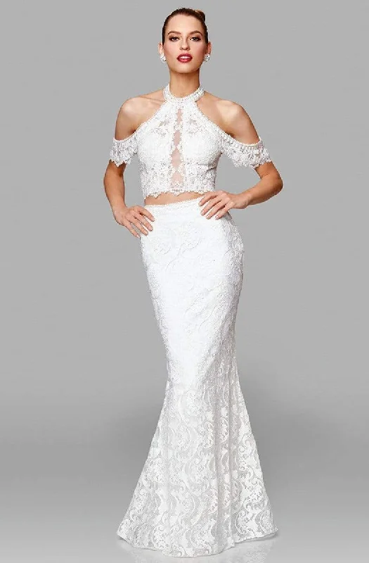 Luxe Wedding Dresses with Silk Train for Dramatic Effect -Clarisse 600153