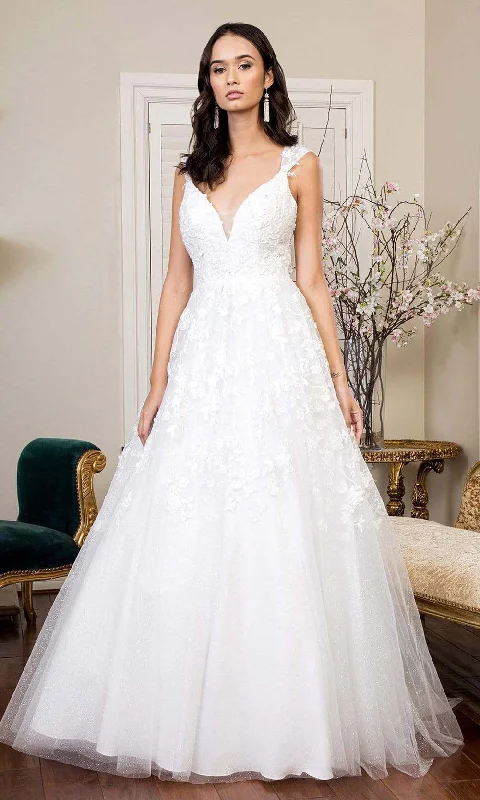Soft Silk Wedding Dresses for Luxurious Appeal -Elizabeth K Bridal GL1950