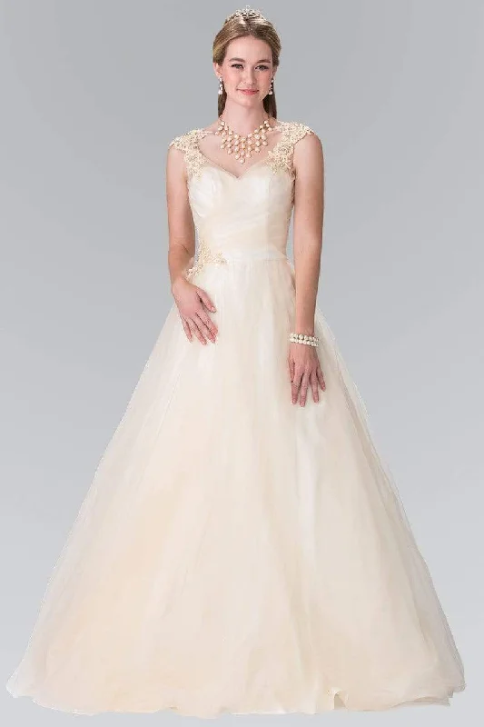 A-Line Wedding Dresses with Lace for Timeless Charm -Elizabeth K Bridal GL2202