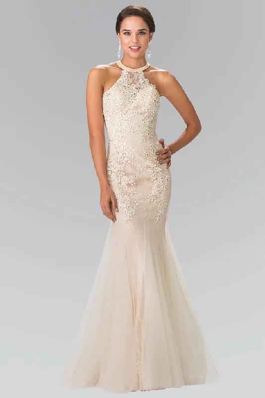 Floral Lace Wedding Dresses for Vintage Charm -Elizabeth K Bridal GL2243