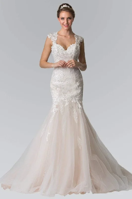 Wedding Dresses with High Neck for Modest Charm -Elizabeth K Bridal GL2367