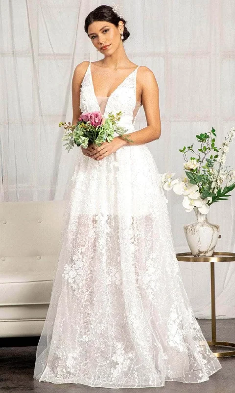 High-Low Wedding Dresses for Modern Twist -Elizabeth K GL1984