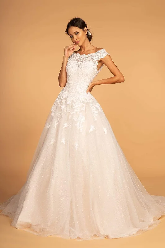 Wedding Dresses with Beaded Lace for Extra Sparkle -GLS by Gloria GL2596