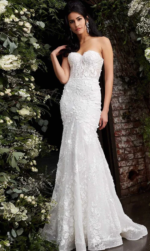 Sweetheart Neckline Wedding Dresses for Romantic Touch -Jovani Bridal JB02836